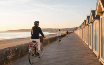 À vélo entre Deauville et Trouville : les pistes à ne pas manquer